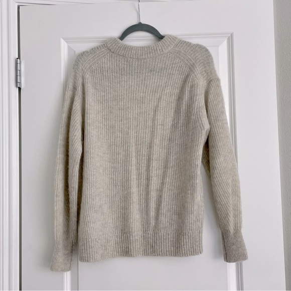 Everlane The Alpaca Crew Sweater in Almond - Picture 7 of 7